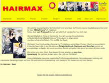 Tablet Screenshot of hairmax.eu